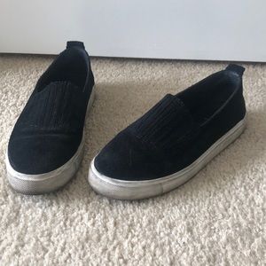 Minnetonka slide on sneakers